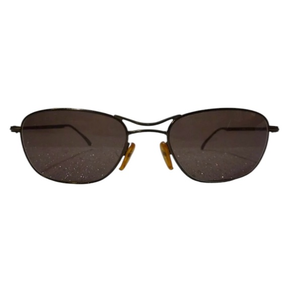 GUCCI GOLD BROWN SUNGLASSES UNISEX - Picture 2 of 6